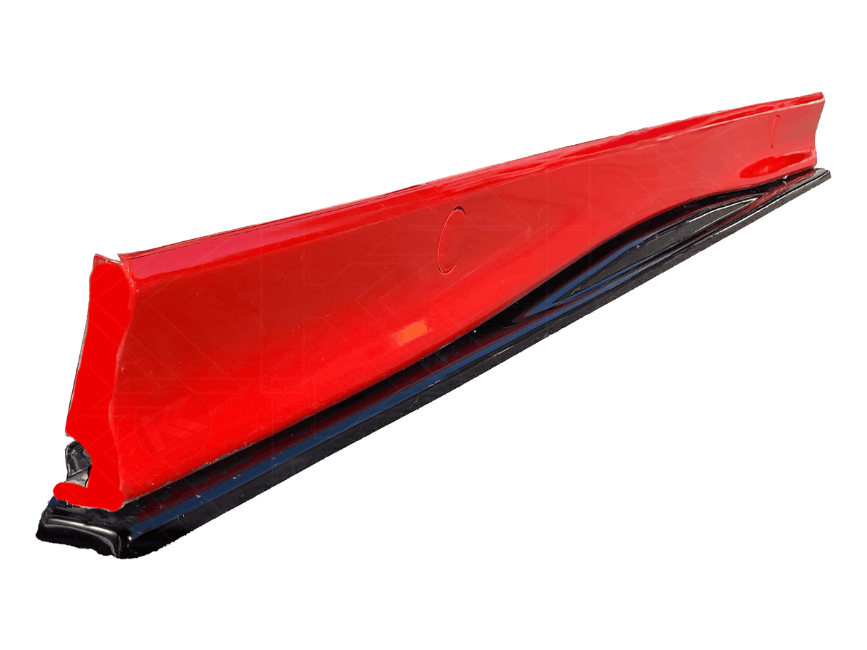 BMW E36 M3 Series 3 Black Side Skirt Extensions (1992 - 1999) - K2 Industries