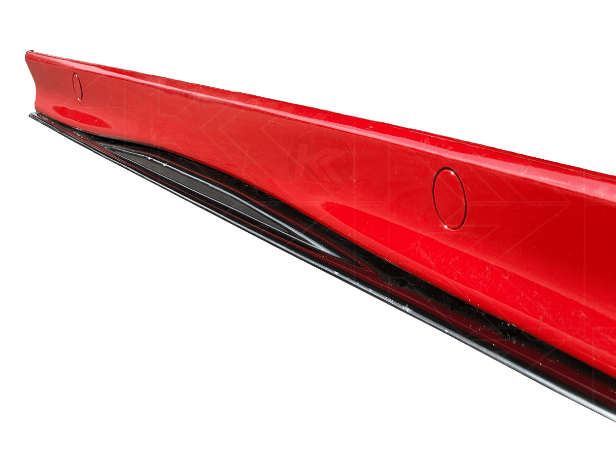 BMW E36 M3 Series 3 Black Side Skirt Extensions (1992 - 1999) - K2 Industries