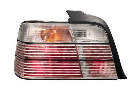 BMW E36 Sedan Clear OEM Style Tail Lights (1990-1999) - K2 Industries