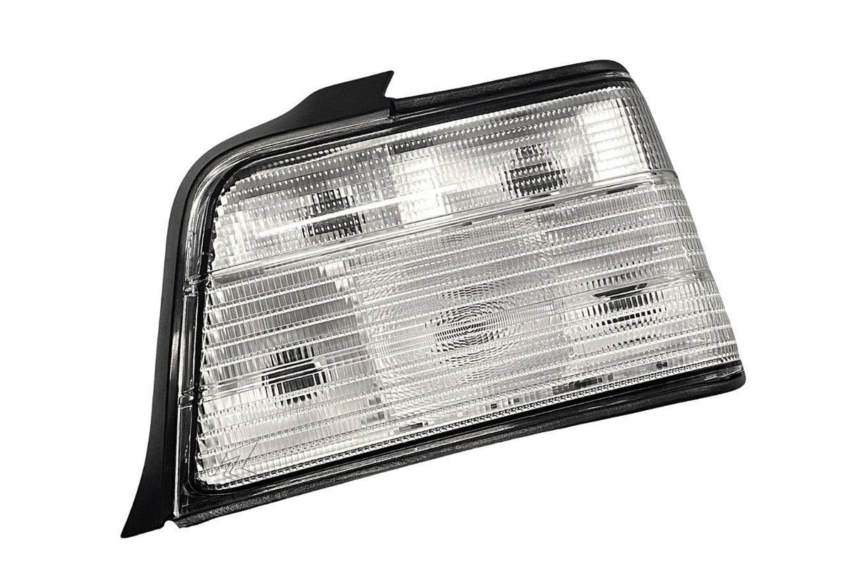 BMW E36 Sedan Custom Clear Tail Lights V3 (1992-1999) - K2 Industries