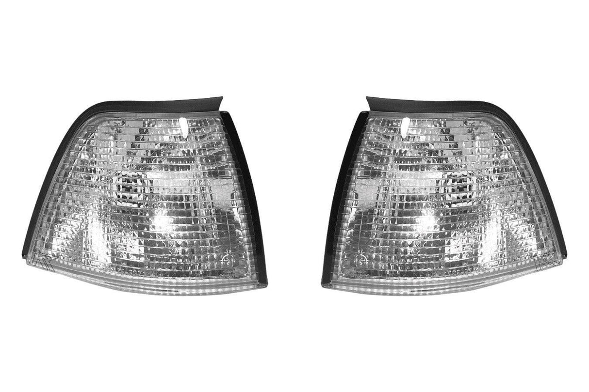 BMW E36 Sedan/Compact Clear Corner Lights (1992-1999) - K2 Industries