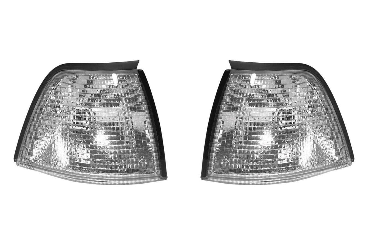 BMW E36 Sedan/Compact Clear Corner Lights (1992-1999) - K2 Industries