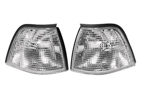 BMW E36 Sedan/Compact Clear Corner Lights (1992-1999) - K2 Industries