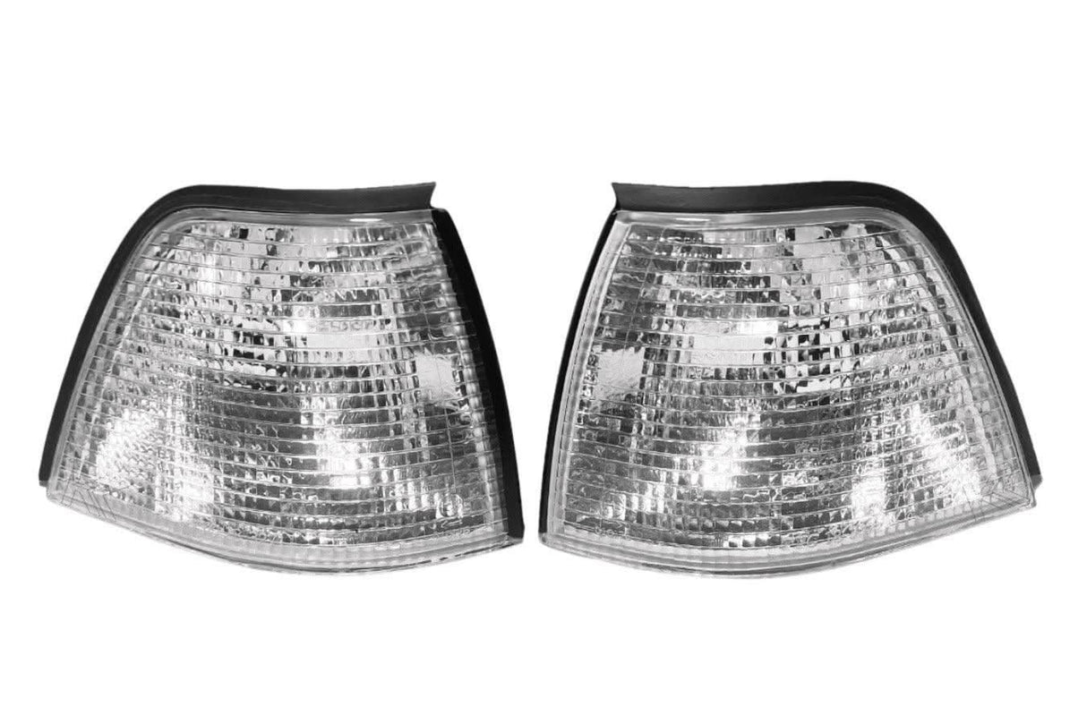 BMW E36 Sedan/Compact Clear Corner Lights (1992-1999) - K2 Industries