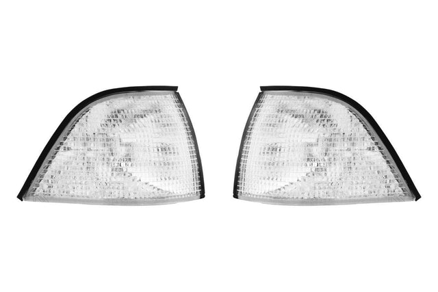 BMW E36 Series 3 Clear OEM Style Corner/Signal Lights (1992 - 1999) - K2 Industries