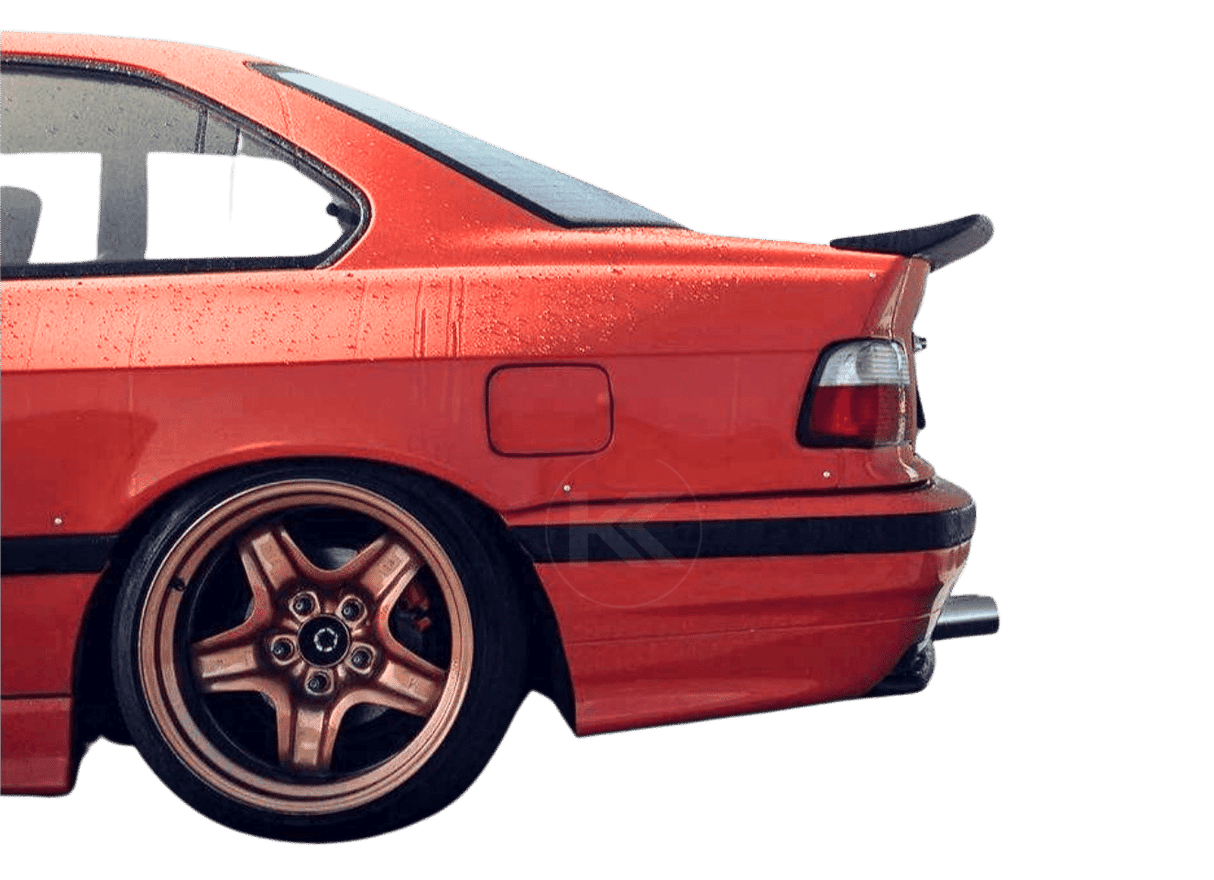 BMW E36 Series 3 Drag Wing Style Trunk Spoiler (1992 - 1999) - K2 Industries