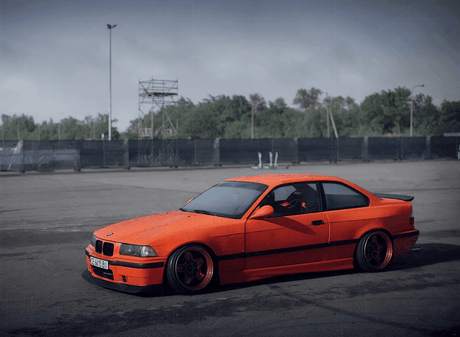BMW E36 Series 3 Drag Wing Style Trunk Spoiler (1992 - 1999) - K2 Industries