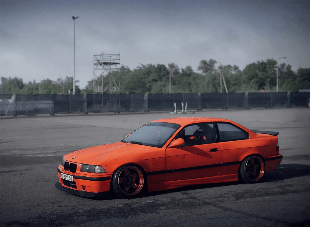 BMW E36 Series 3 Drag Wing Style Trunk Spoiler (1992 - 1999) - K2 Industries