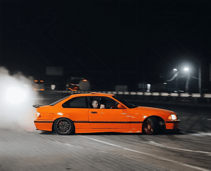 BMW E36 Series 3 Drag Wing Style Trunk Spoiler (1992 - 1999) - K2 Industries