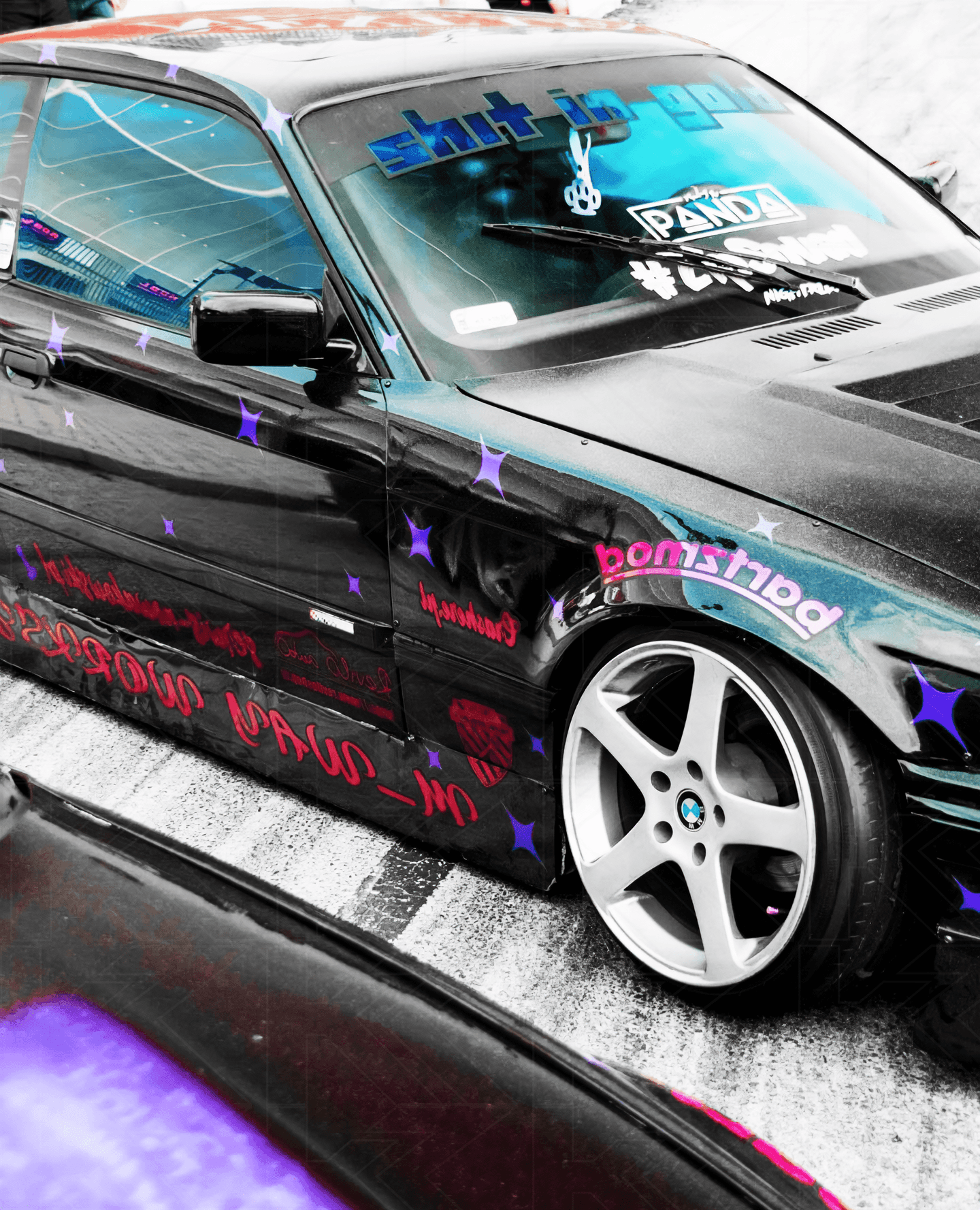 BMW E36 Series 3 Drag Wing Style Trunk Spoiler (1992 - 1999) - K2 Industries