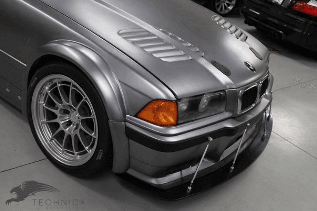 BMW E36 Series 3 GTR Inspired Front Hood Gills (1990 - 1999) - K2 Industries