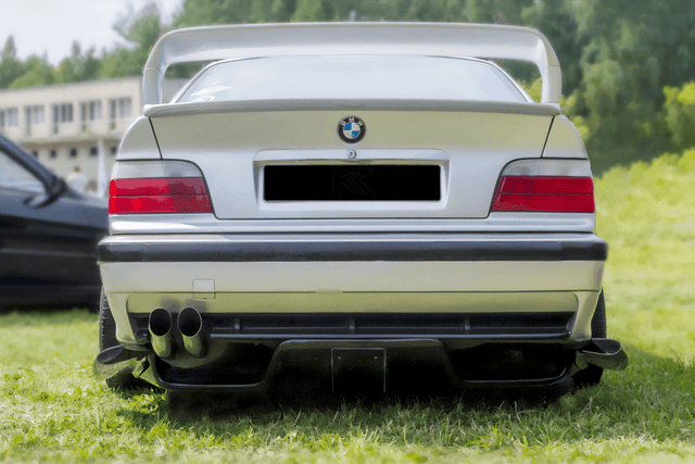 BMW E36 Series 3 MaxStyle Rear Diffuser (1992 - 1999) - K2 Industries