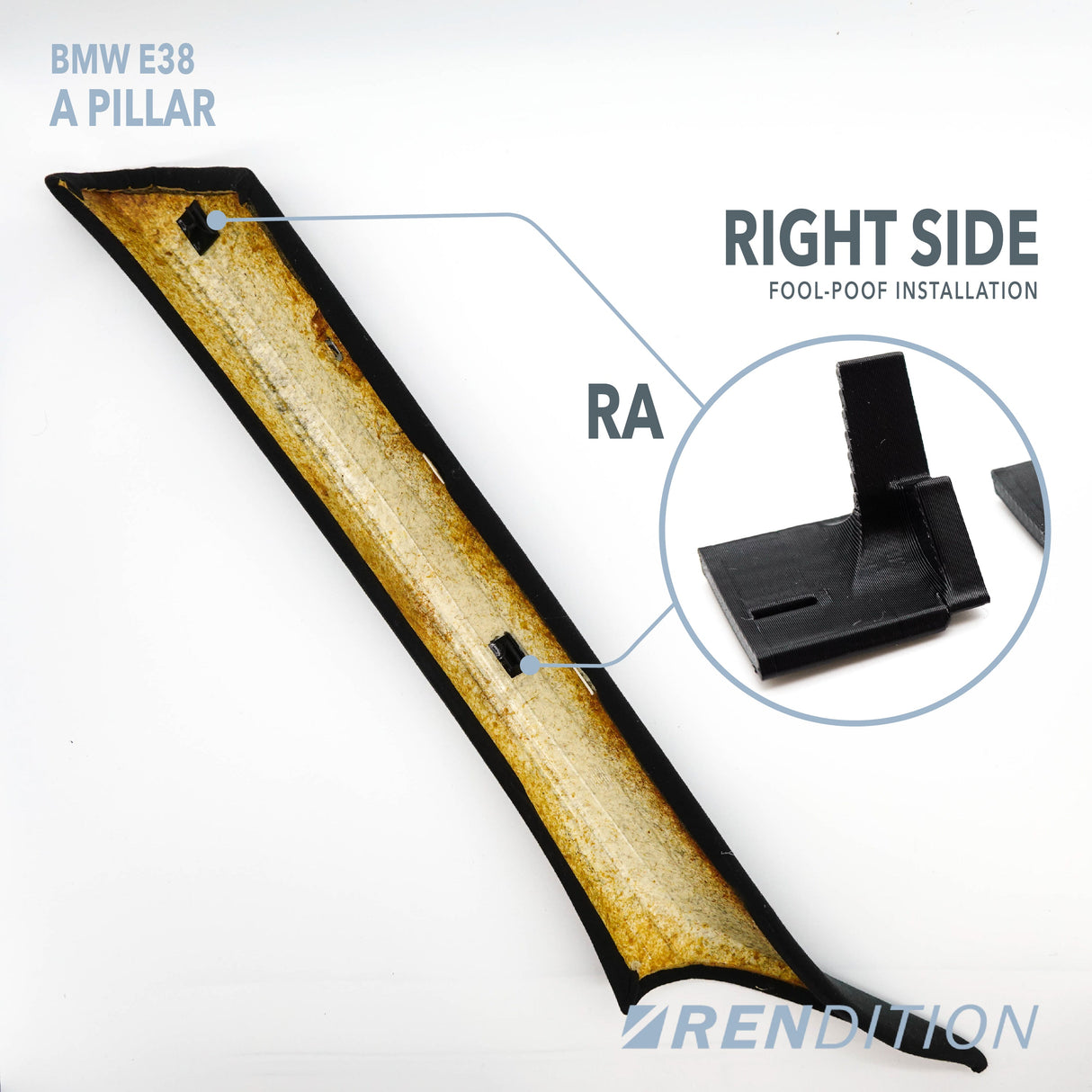 BMW E38 C PILLAR REPAIR KIT - K2 Industries