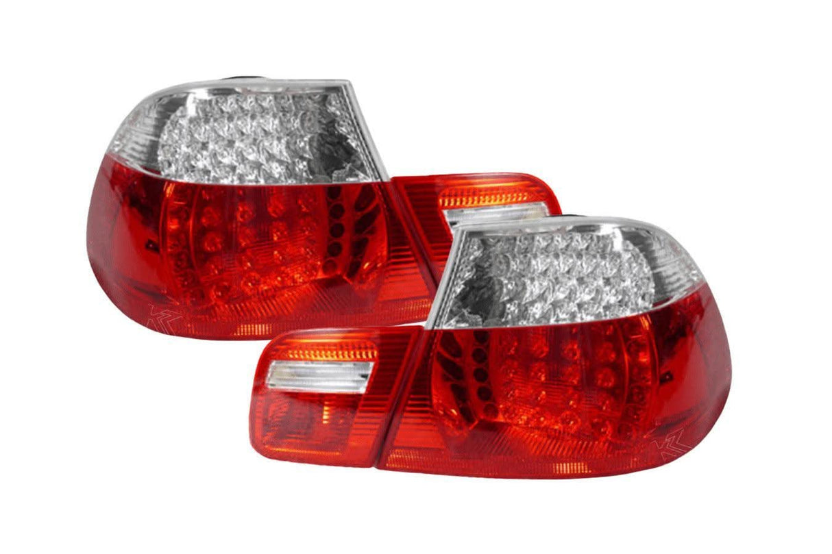 BMW E46 2D Depo LED Tail Lights - 4 Pieces (1999-2003) - K2 Industries