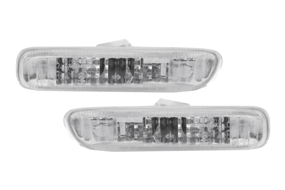 BMW E46 2D/Cabrio & 99-01 BMW 4D/5D Crystal Clear or Smoke Side Marker Lights(1999-2003) - K2 Industries