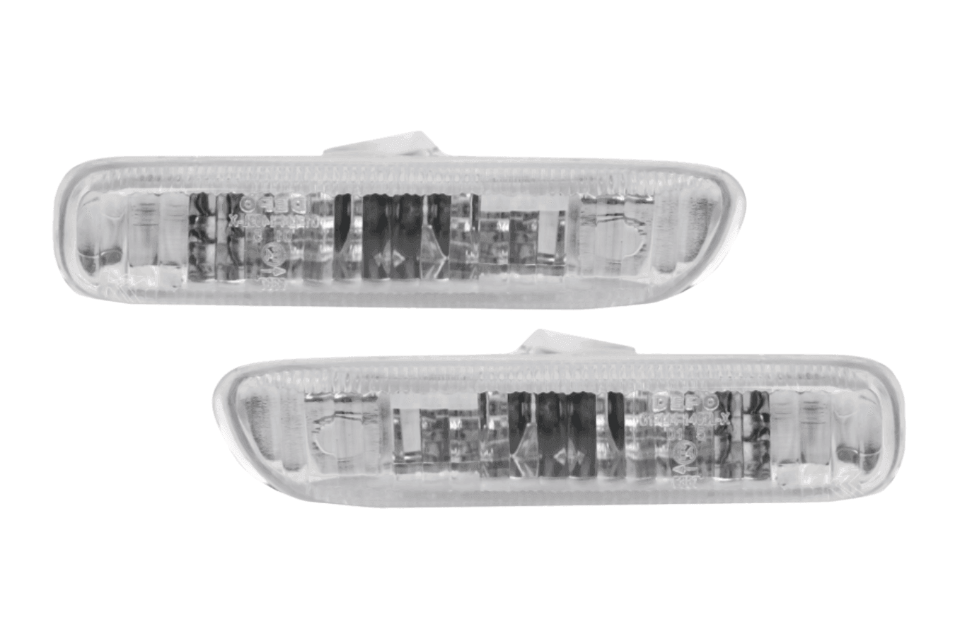 BMW E46 2D/Cabrio & 99-01 BMW 4D/5D Crystal Clear or Smoke Side Marker Lights(1999-2003) - K2 Industries