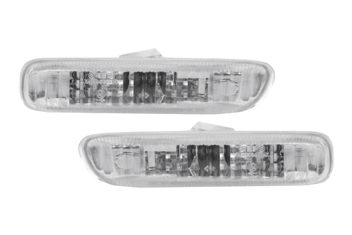 BMW E46 2D/Cabrio & 99-01 BMW 4D/5D Crystal Clear or Smoke Side Marker Lights(1999-2003) - K2 Industries