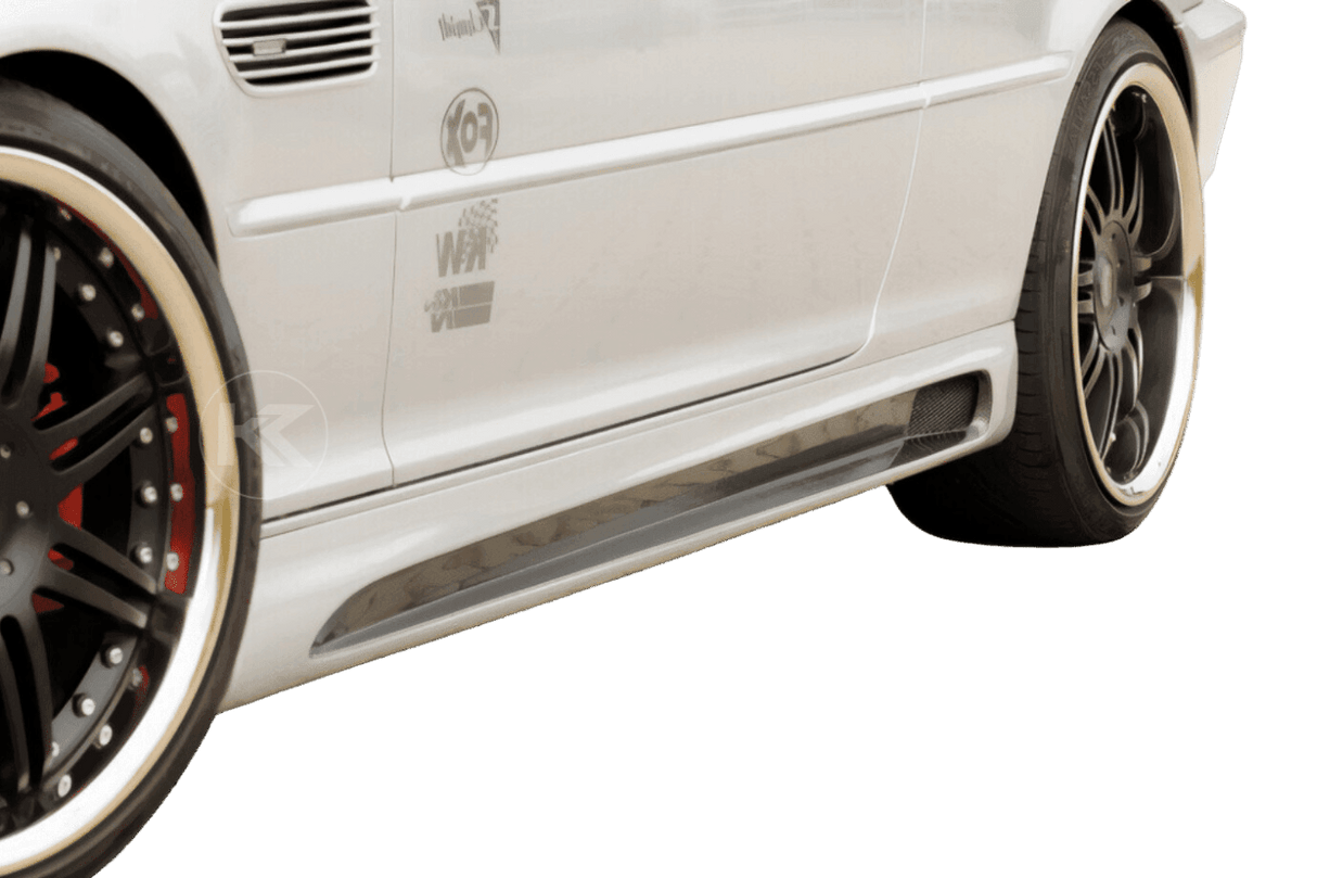 BMW E46 - All Models - Rieger Vented Side Skirts V2 - K2 Industries