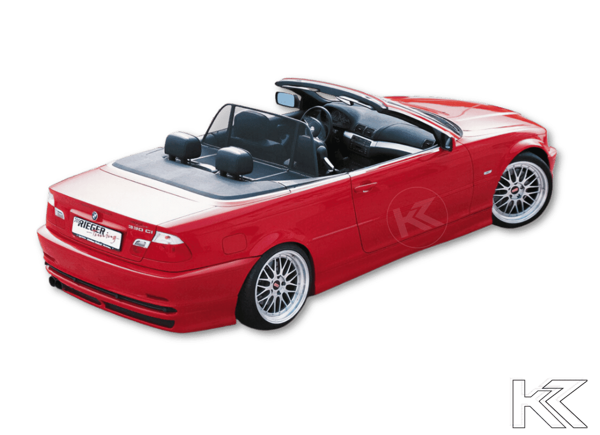 BMW E46 Coupe/Convertible - Rieger "Twisty" Side Skirts - K2 Industries
