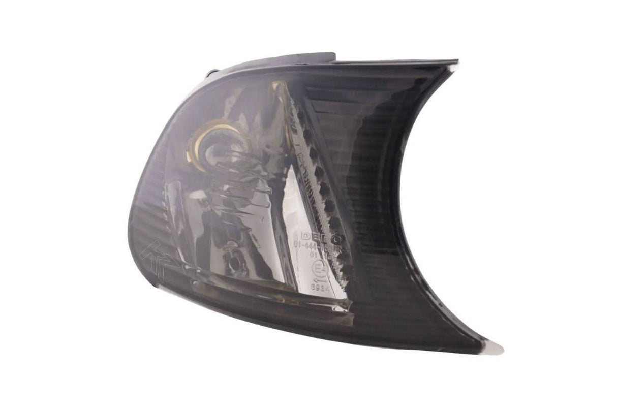 BMW E46 Coupe/Convertible Smoked Clear Clip On Corner Lights 1998-2001 - K2 Industries