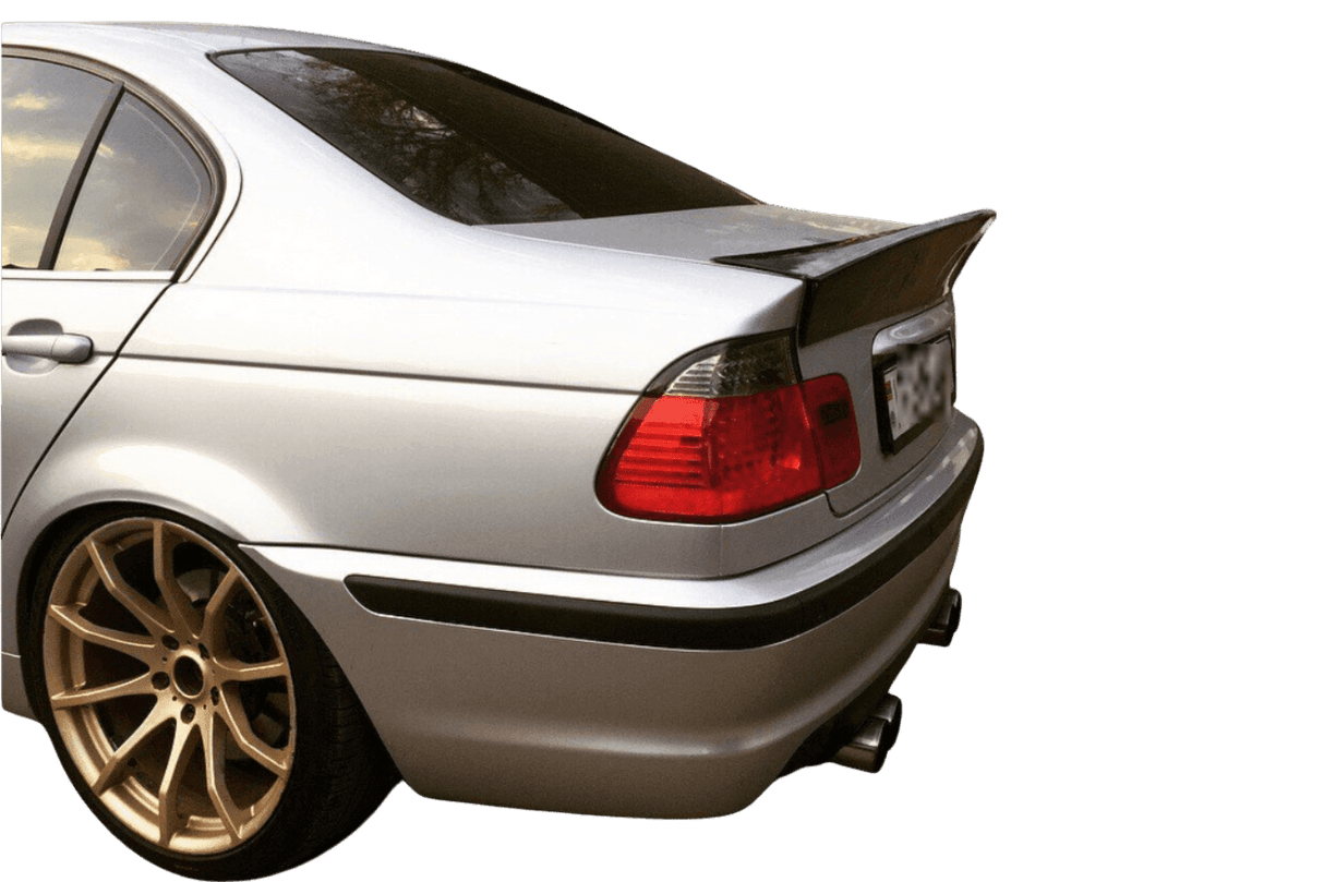 BMW e46 Sedan Series 3 CSL Inspired Ducktail Spoiler (1999 - 2005) - K2 Industries