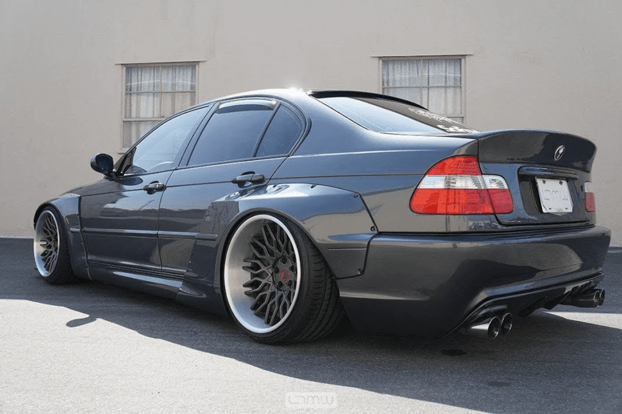 BMW e46 Sedan Series 3 CSL Inspired Ducktail Spoiler (1999 - 2005) - K2 Industries