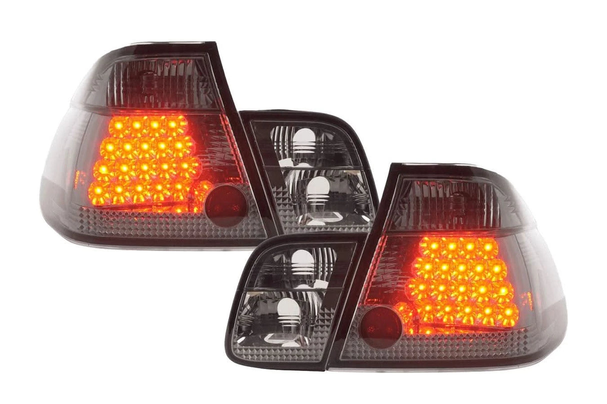 BMW E46 Sedan Smoked Altezza Style LED Taillights - Pre Face Lift (1998-2001) - K2 Industries
