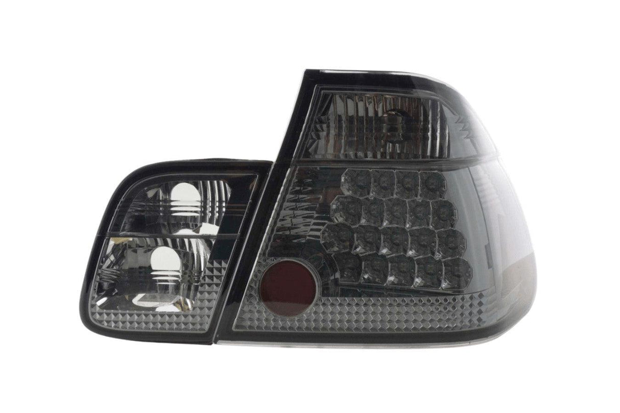 BMW E46 Sedan Smoked Altezza Style LED Taillights - Pre Face Lift (1998-2001) - K2 Industries