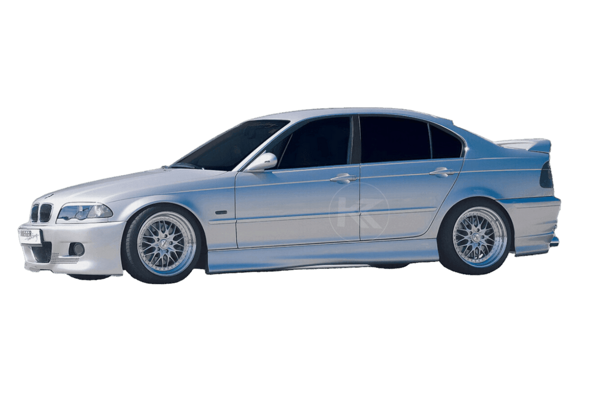 BMW E46 Sedan/Compact/Touring -  Rieger "Twisty" Side Skirts - K2 Industries