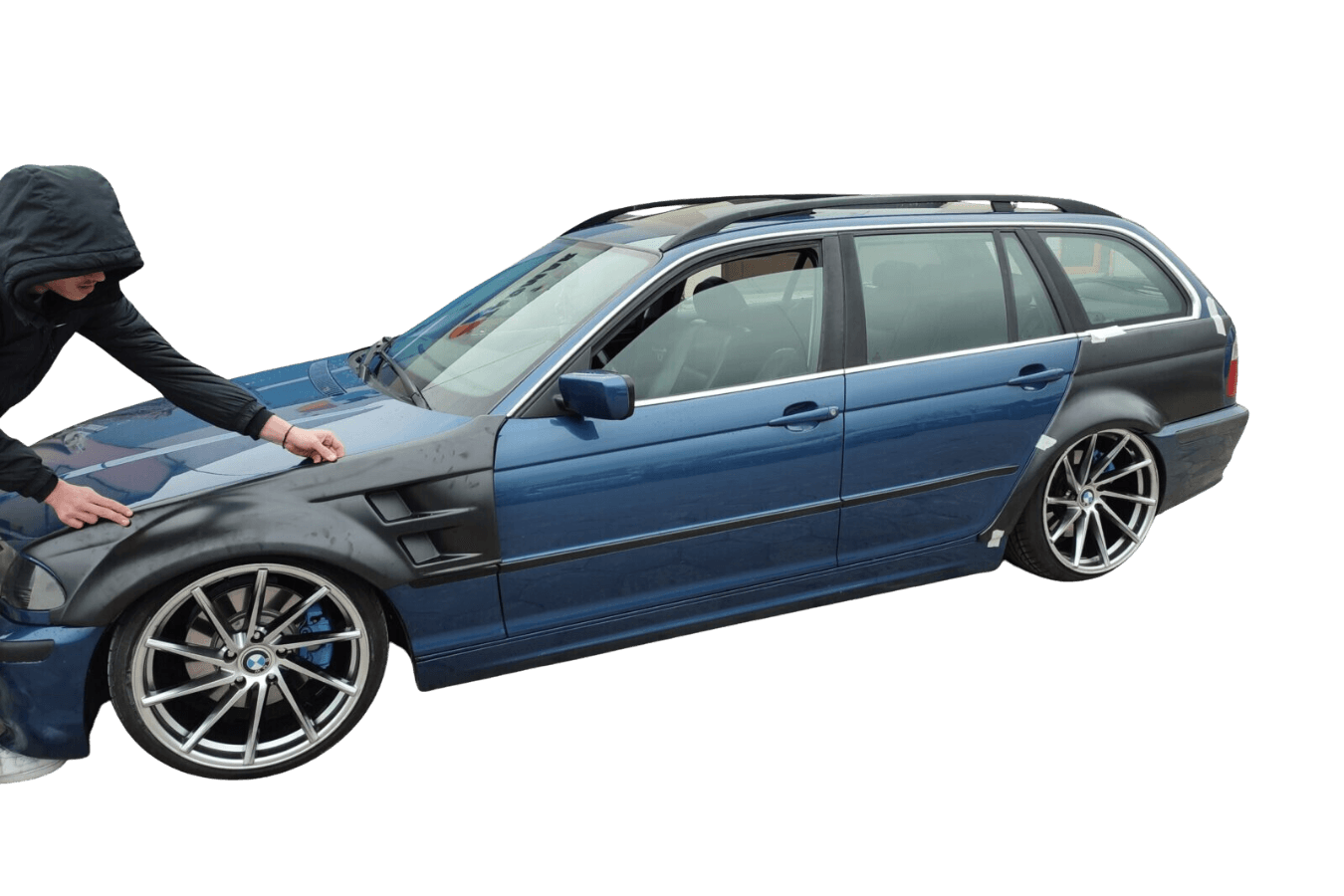 Trunk boot spoiler for VW Golf 4 1997-2005 v3