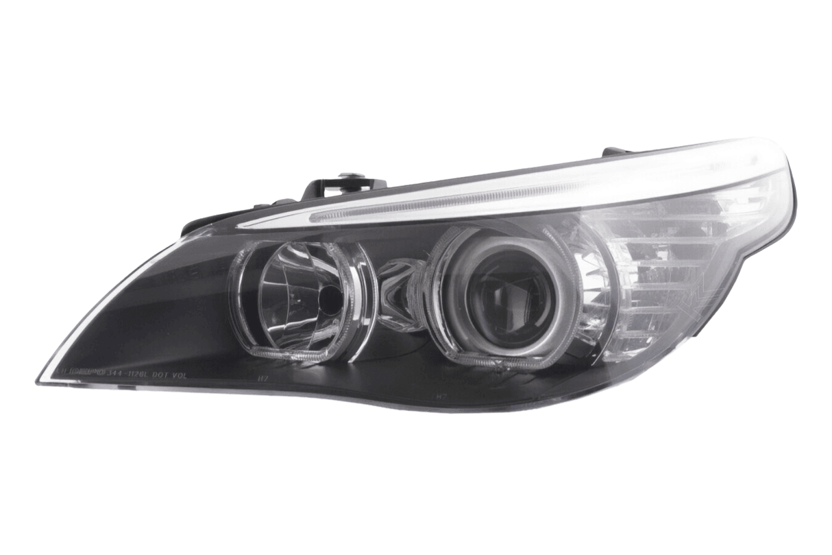 BMW E60 E61 5-Series OE+ Angel Eyes LED Headlights (2003-2006) - K2 Industries