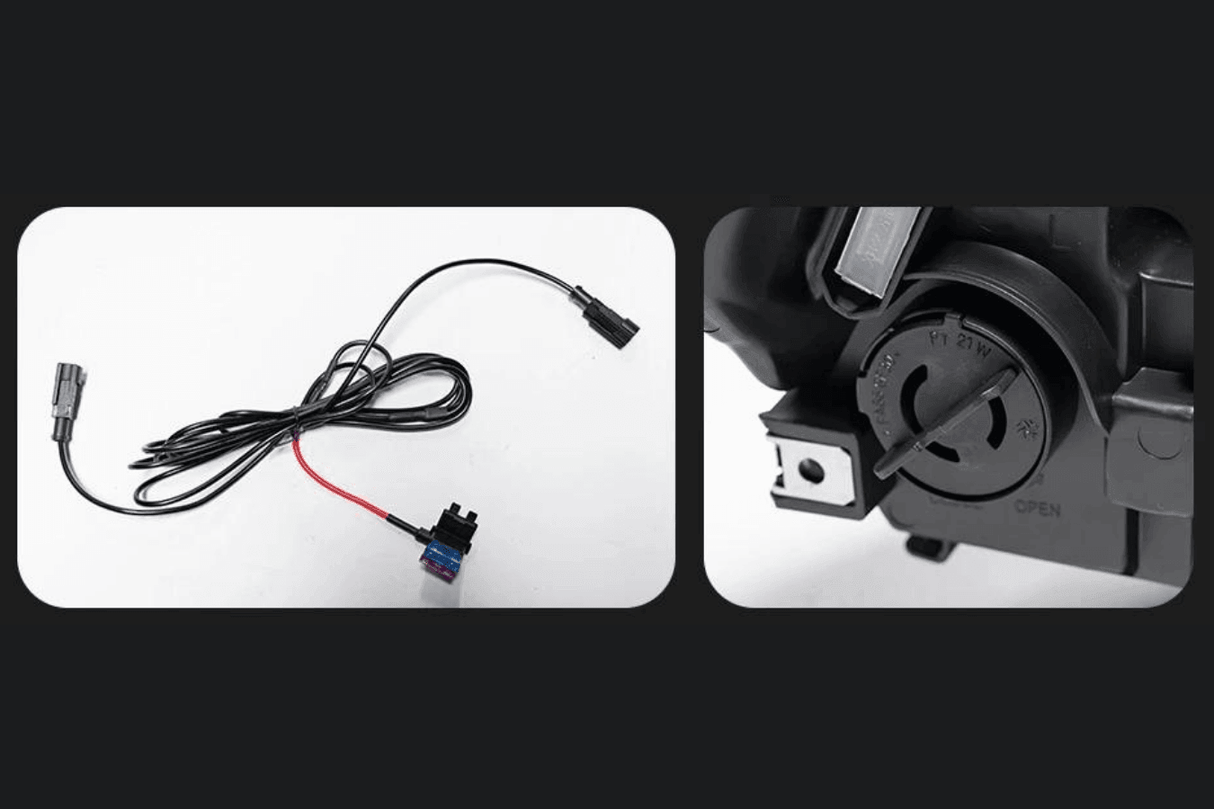 BMW E84 X1 Modern Style Angel Eye HID Bi-Xenon Headlights (2010 - 2015) - K2 Industries