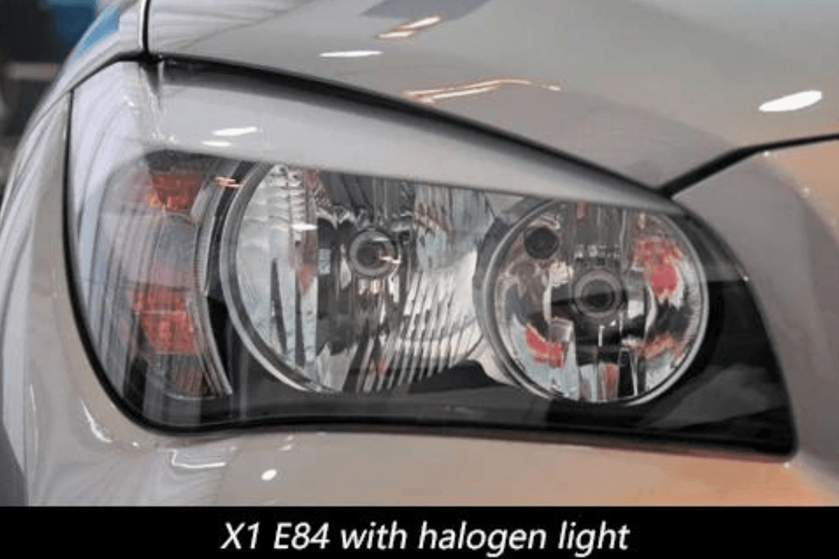 BMW E84 X1 Modern Style Angel Eye HID Bi-Xenon Headlights (2010 - 2015) - K2 Industries