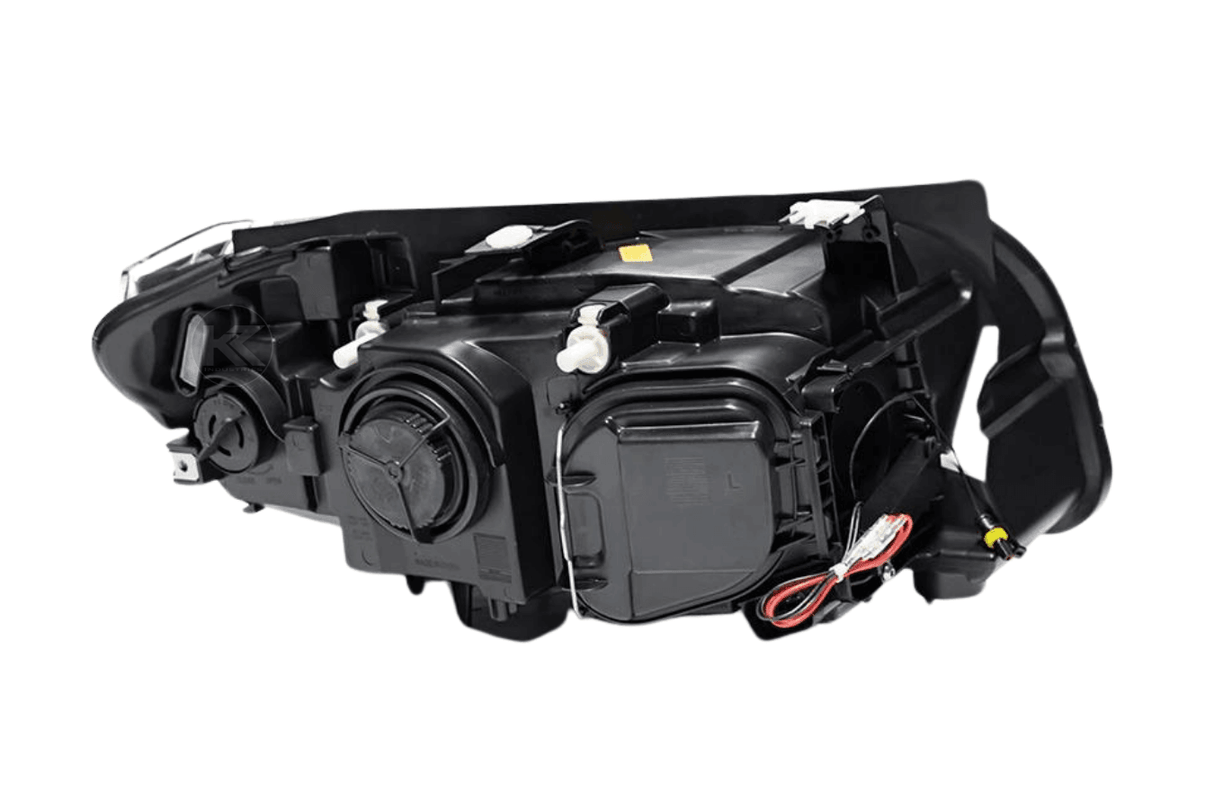 BMW E84 X1 Modern Style Angel Eye HID Bi-Xenon Headlights (2010 - 2015) - K2 Industries