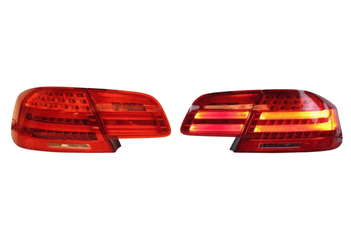 BMW E92 Coupe Euro LCI Look LED Tail Light 4Pcs W/Wiring Included(2007-2010) - K2 Industries