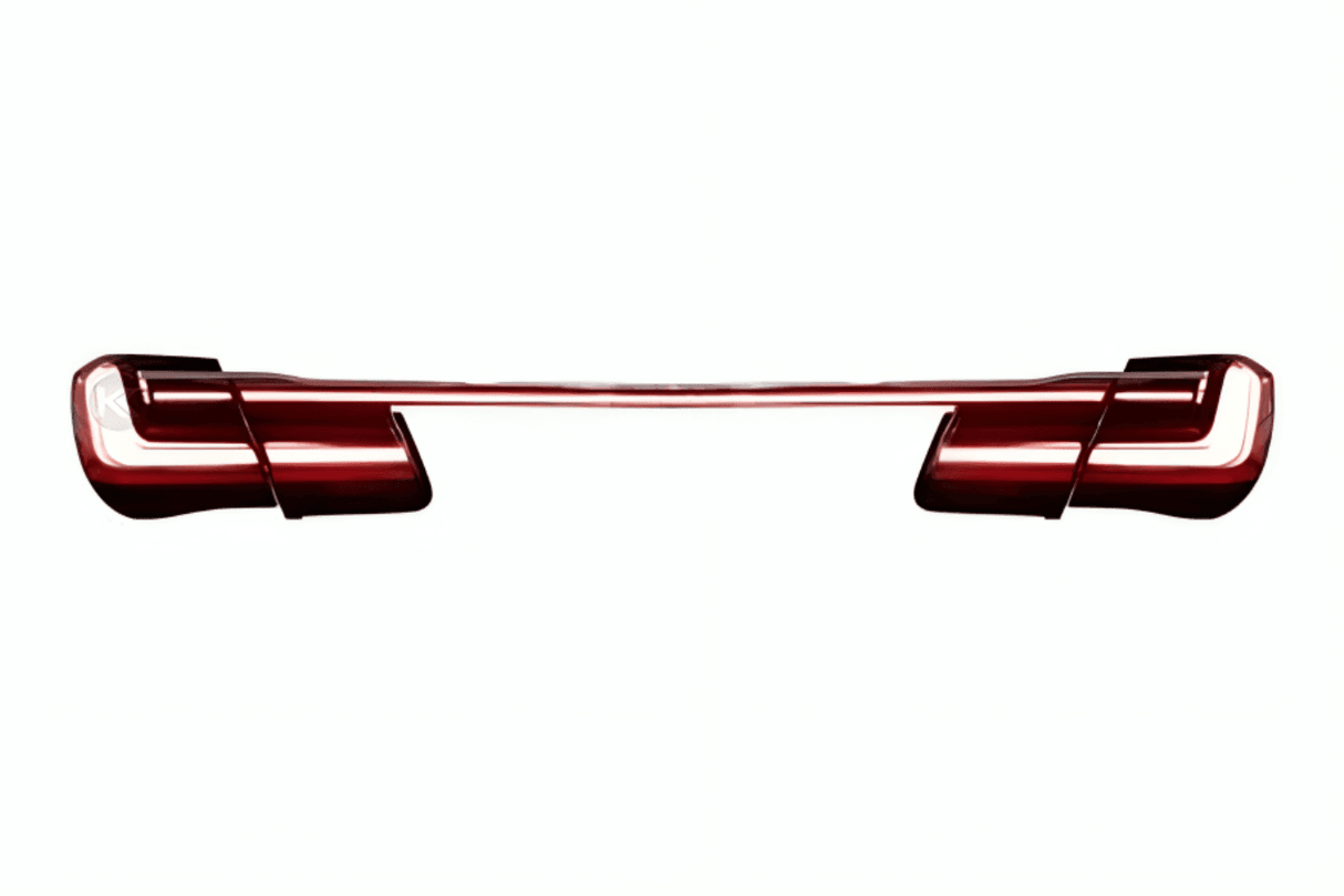 BMW F02 7 Series Red LED Luxury Beam Style Tail Lights (2008 - 2015) - K2 Industries