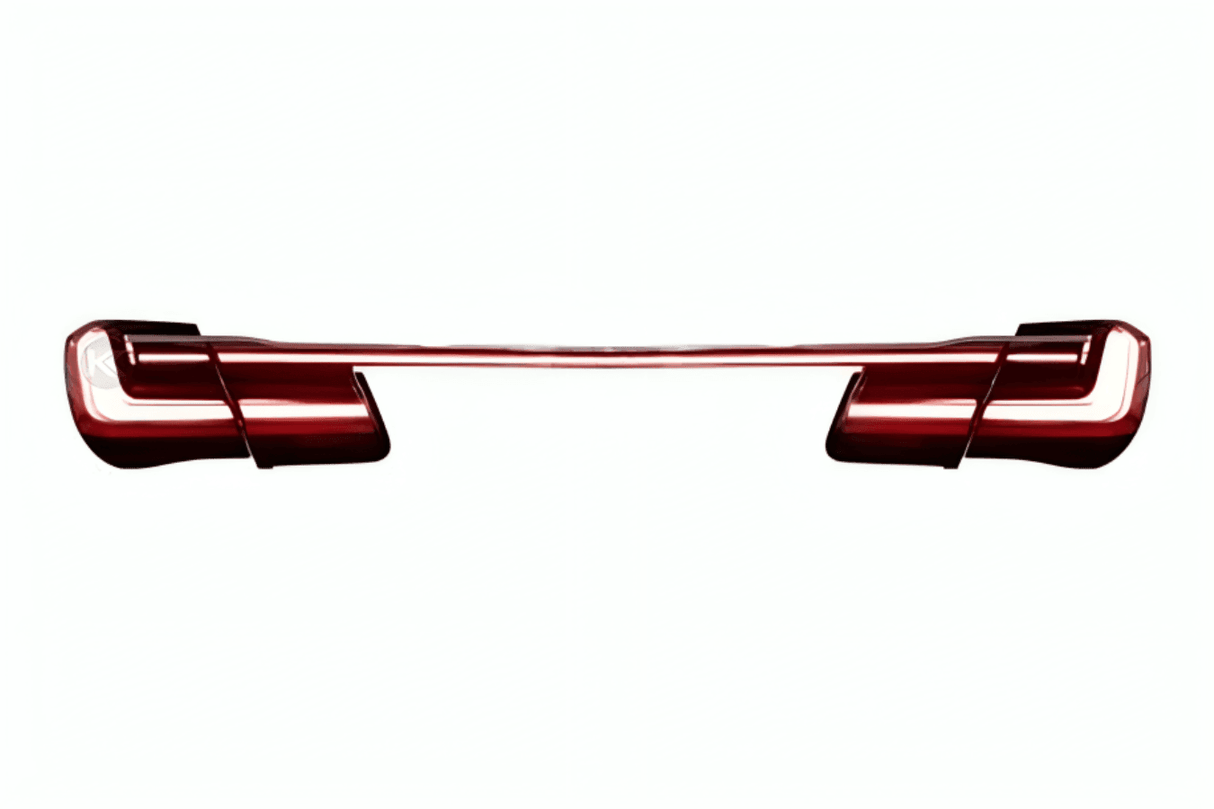 BMW F02 7 Series Red LED Luxury Beam Style Tail Lights (2008 - 2015) - K2 Industries