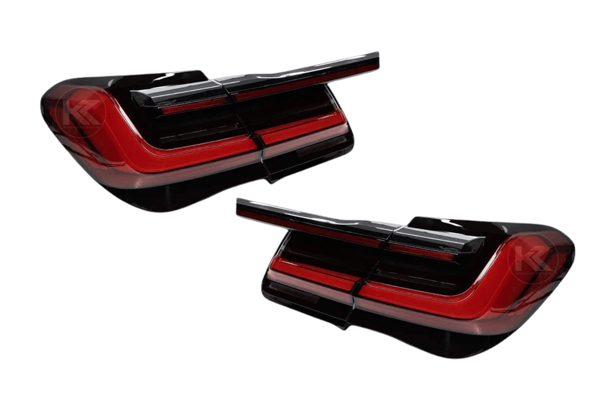 BMW F02 7 Series Red LED Luxury Beam Style Tail Lights (2008 - 2015) - K2 Industries