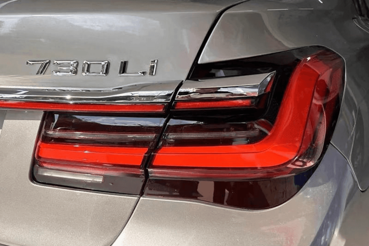 BMW F02 7 Series Red LED Luxury Beam Style Tail Lights (2008 - 2015) - K2 Industries