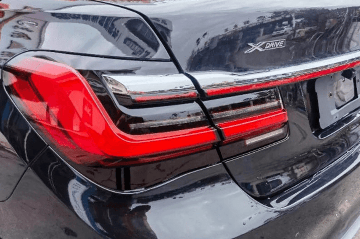 BMW F02 7 Series Red LED Luxury Beam Style Tail Lights (2008 - 2015) - K2 Industries