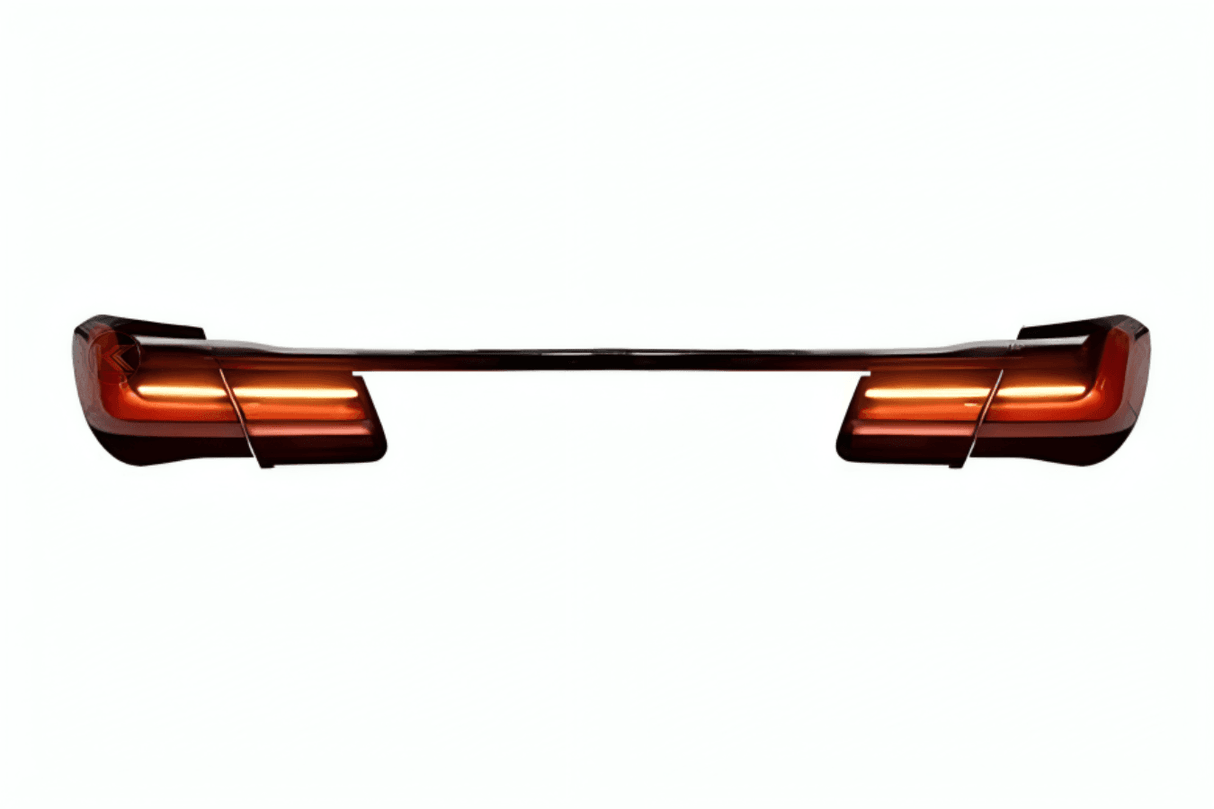 BMW F02 7 Series Red LED Luxury Beam Style Tail Lights (2008 - 2015) - K2 Industries