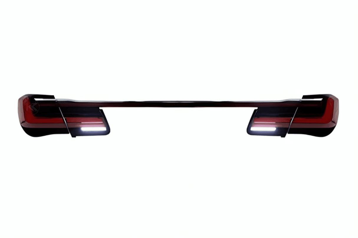 BMW F02 7 Series Red LED Luxury Beam Style Tail Lights (2008 - 2015) - K2 Industries