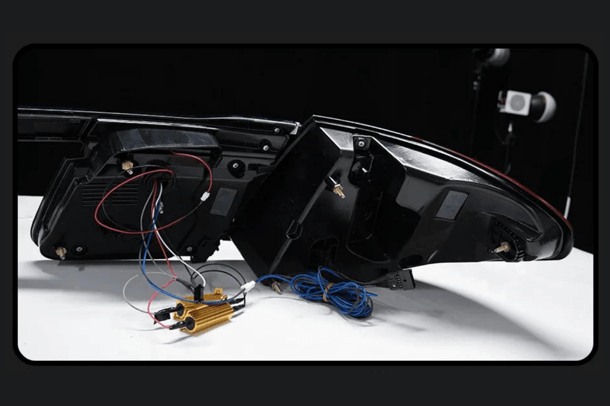 BMW F02 7 Series Red LED Luxury Beam Style Tail Lights (2008 - 2015) - K2 Industries