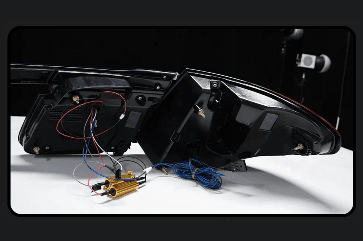 BMW F02 7 Series Red LED Luxury Beam Style Tail Lights (2008 - 2015) - K2 Industries