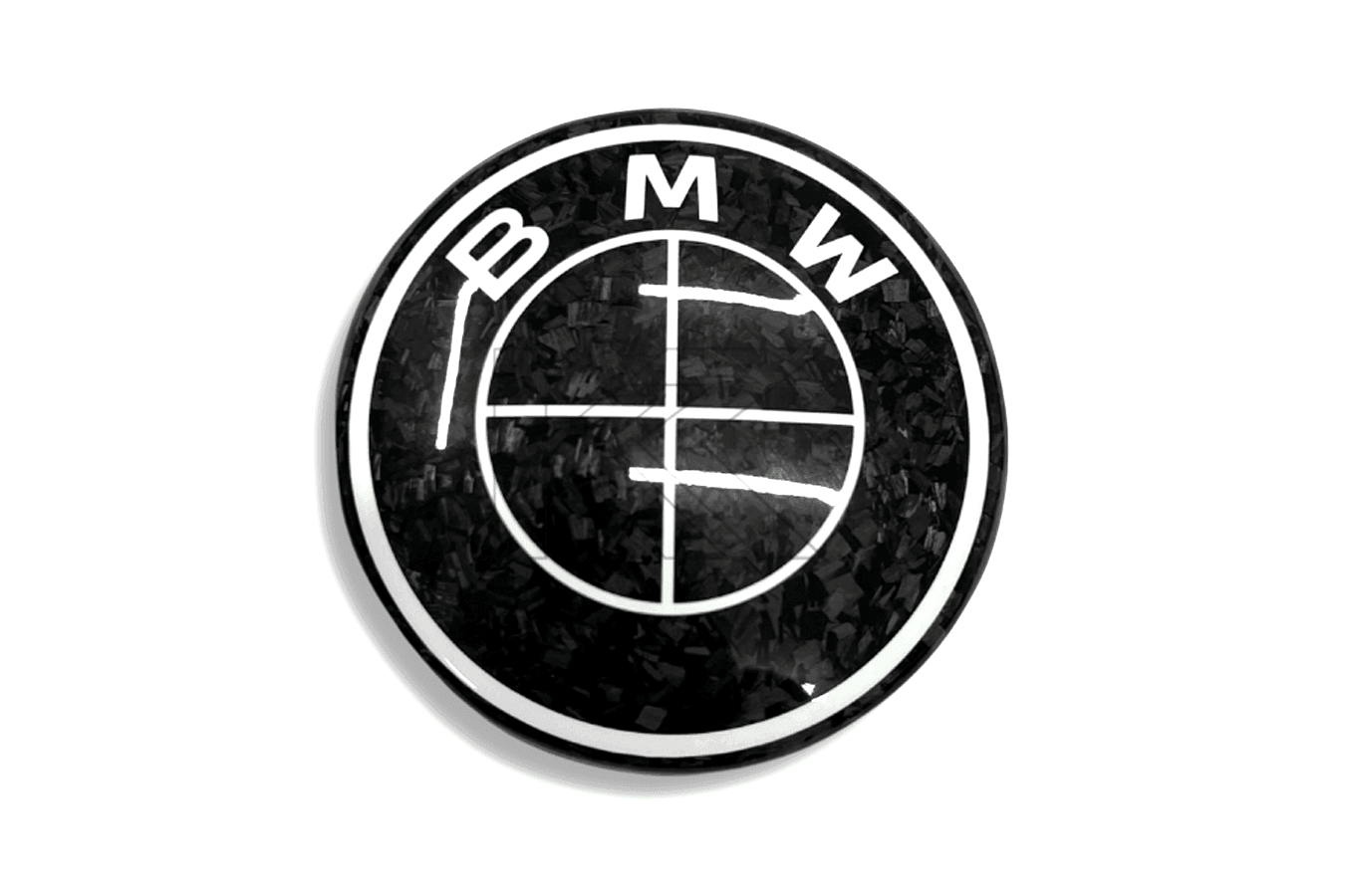 BMW Roundel Emblem Covers - Full Carbon Fiber