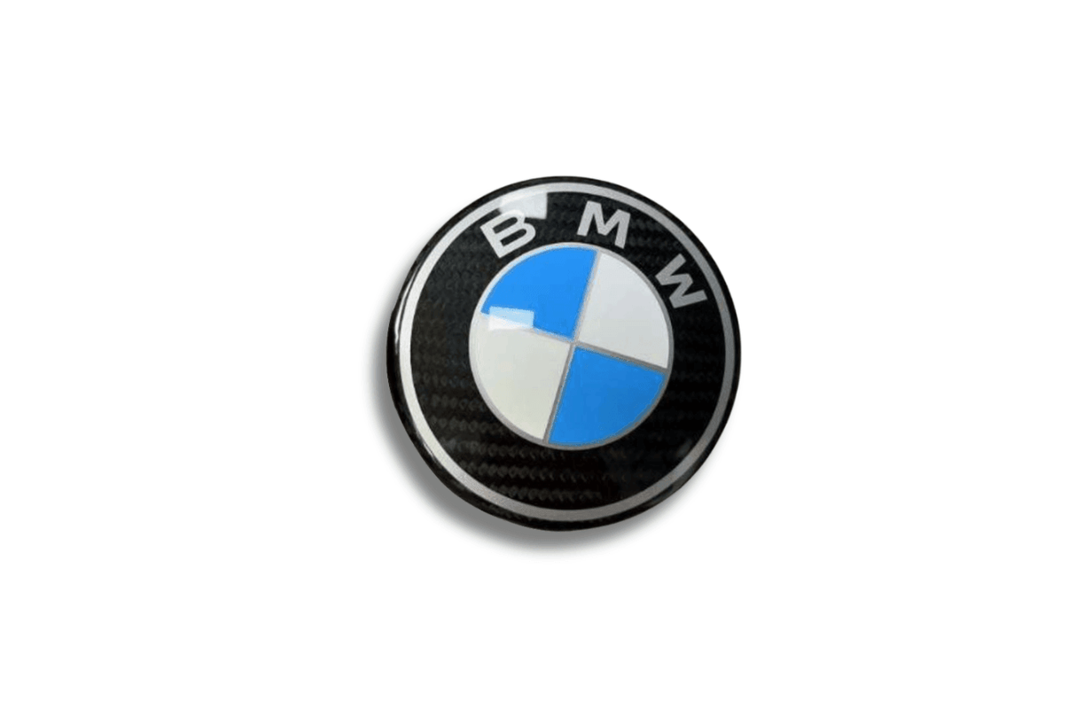 BMW Roundel Emblem Covers - OEM Style Carbon Emblem - K2 Industries