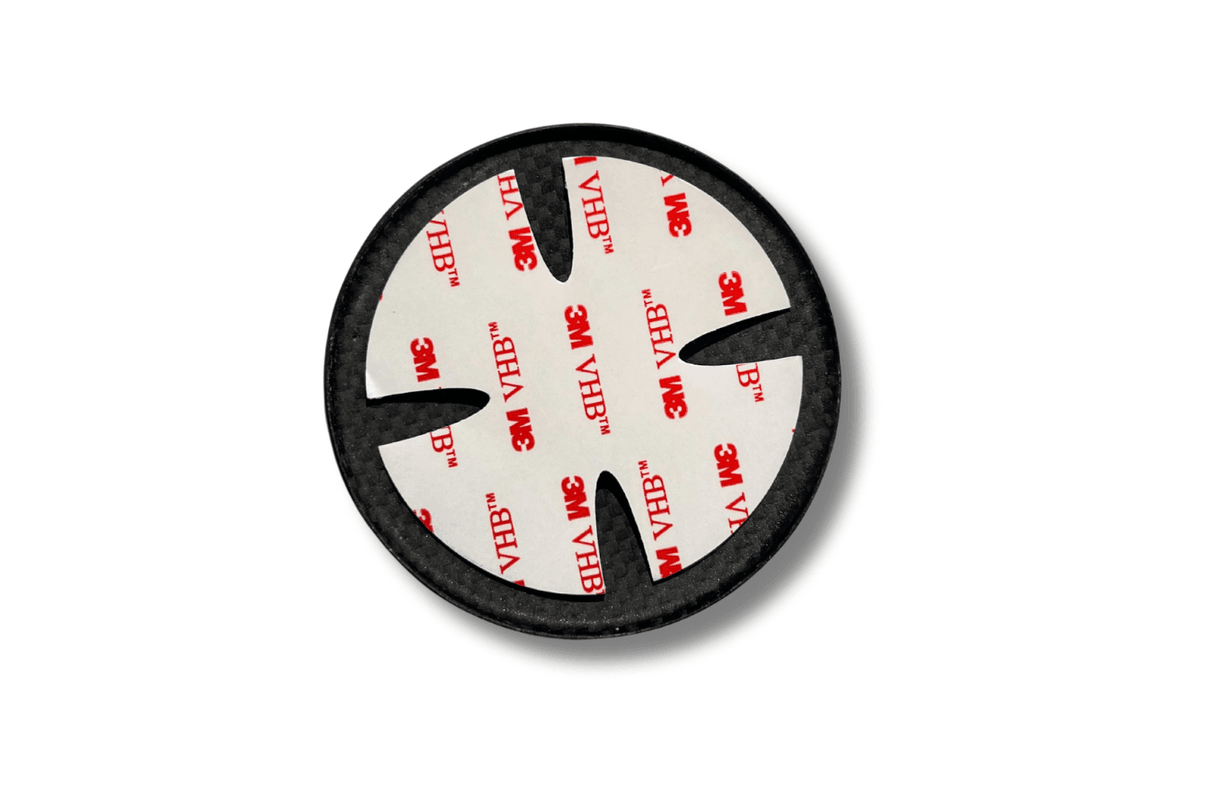 BMW Roundel Emblem Covers - Full Carbon 50th Anniversary Style - K2 Industries