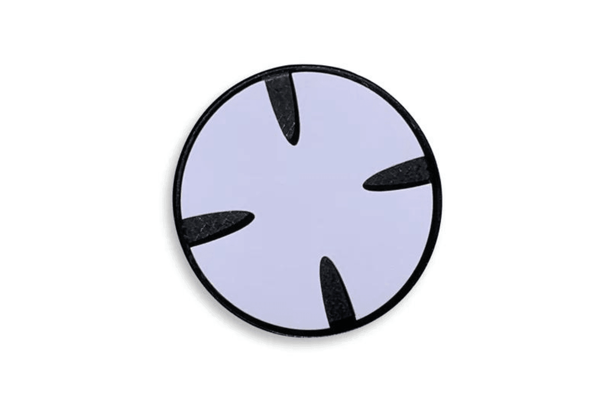 BMW Roundel Emblem Covers - Full Carbon Black and White Style - K2 Industries