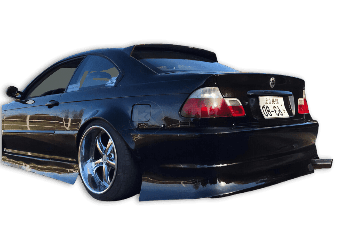 BMW Series 3 E46 HM Coupe Roof Wing (1995 - 2005) - K2 Industries