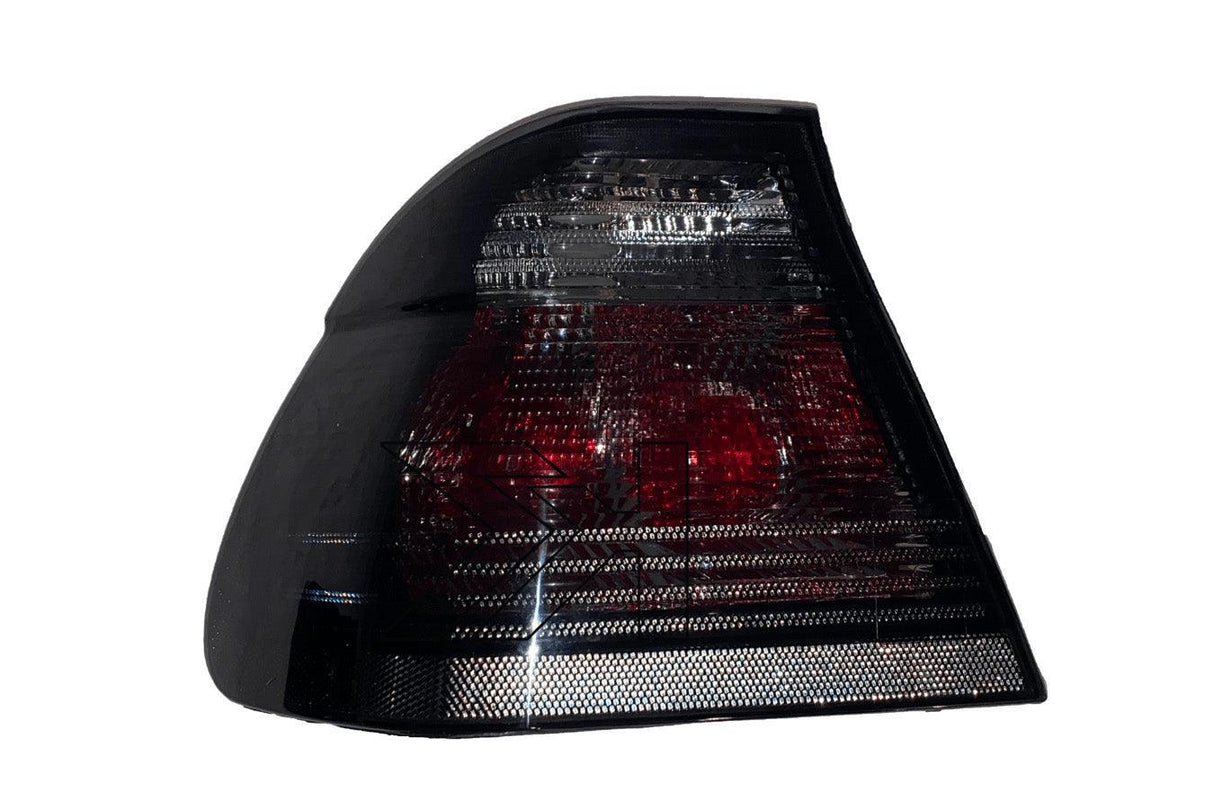 BMW Series 3 E46 Sedan Black Lens Tail Lights (1998-2001) - K2 Industries